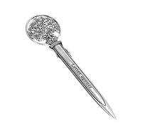 Ejoyous Letter Openers for Ladies, Retro Envelope Letter Openers Elegant Safe Envelope Opener Knife Envelope Cutter, Practical Portable Envelope Slitter for Office Gift (Type 1)