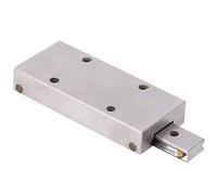 Ejoyous Linear Sliding Table Cr12 Ball Guide Manual Linear Slide CY2045 20 X 45mm X Axis Stage with 12.5mm Stroke High Accuracy 480N Load for Lab Fixture Positioning and Machinery