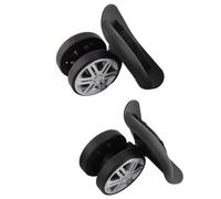 Ejoyous Luggage Suitcase Caster Wheels, A65 1 Pair Wear Resistant Mute Luggage Replacement Wheels for Suitcase Replacement Accessory