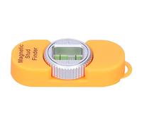 Ejoyous Magnetic Stud Finder ABS Wall Stud Detector with Level Gauge 3.1 X 1.2 X 0.6 in Portable Metal Detection Tool for Drywall Plasterboard Home Repair Users (Orange)