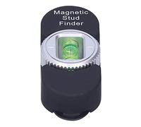 Ejoyous Magnetic Stud Finder ABS Wall Stud Detector with Level Gauge 3.1 X 1.2 X 0.6 in Portable Metal Detection Tool for Drywall Plasterboard Home Repair Users (Black)