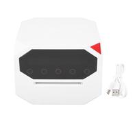 Ejoyous Map Mixer, Automatic Card Mixer Card Mixing Machine Electrical Card Mixer Quieter Rechargeable Battery -operated (White)