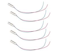 Ejoyous Micro Coreless Vibration Motor Sealed Vibrating Motor Water Resistant Cylindrical 5Pcs 3.7V Low Noise Strong Vibration with Fast Response for Smart Glasses and Massager