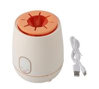 Ejoyous Milk Bottle Warmer Automatic Stirring Function Heating Function Even Mixing 1500mAh Portable Baby Bottle Warmer for Home On The Go ABS 120x140mm