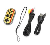 Ejoyous Mini Game Console ABS Handheld Gamepad 260 in 1 Classic Games AV Output NTST Standard Black for TV Kids Adults Home Travel Retro Gaming (Standard black)