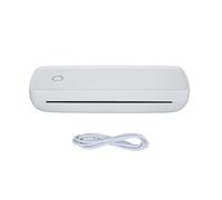 Ejoyous Mobile A4 Mini Printer, Portable Thermal Printer, Small Bluetooth Thermal Printer Supports Thermal Paper in 57-216mm, Thermal Printing for On the Go & Home Compatible with IOS