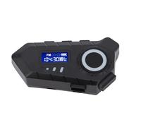 Ejoyous Motorcycle Bluetooth Headset, Bluetooth Helmet Headset with 5.4, HiFi Sound, AI Noise Reduction, 500mAh 40H Battery, IP65 for Riders Commuting Touring