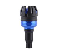 Ejoyous Motorcycle Crash Protector, CNC Aluminum Alloy Frame Slider, Easy Installation, Universal Fit for Most Models Including ZX10R and GSXR (Blue)