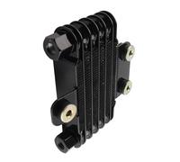 Ejoyous Motorcycle Engine Oil Cooler, Aluminum, Reduces Engine Wear, Efficient Cooling, Suitable for ATVs and Motorcycles (M12)