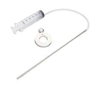 Ejoyous Motorcycle Fork Oil Level Adjuster, Fork Oil Tool Kit Fork Oil Tool Gauge Suspension Level Tuning Syringe Shock Adjuster With Adjustable Ring