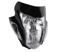Ejoyous Motorcycle Headlight Skull Cover, ABS Plastic, Unique Design, Bright Vision, Easy Installation, Universal Fit for Most Motorcycles