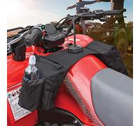 Ejoyous Motorcycle Saddle Bag, Universal ATV Tank Saddlebag Storage Saddle Bag for ATV's Motorcycles Snowmobiles, 600D Waterproof Oxford Cloth Motorbike Equipment Storage Side Bags