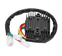 Ejoyous Motorcycle Voltage Regulator Steel Voltage Rectifier Replacement Stable Charging Direct Fit Simple Installation for VT1100 Shadow Ace Aero Sabre Riders