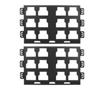 Ejoyous Mounting Plate, Heavy Duty Alloy Steel Base Compatible with Packout Toolbox, 100 Lbs Capacity with Baked Paint Coating, for Truck Bed Wall Floor Mount and Tool Organization