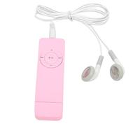 Ejoyous MP3 Player with Headphones, Portable USB MP3 Player Mini Music Player with 180mAh Battery and Lossless Sound, for Students on the Go (Roseate)