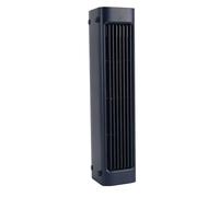 Ejoyous Oscillating Table Fan, ABS Bladeless Desk Fan with 3 Speeds 3000mAh Battery Remote Control and Auto Swing, Portable for Home Office Desk Camping Travel