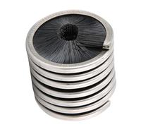 Ejoyous Outdoor Climbing Rope Brush Rock Climbing Rope Cleaner Caving Scrubber with Stainless Steel & Nylon for 8-13mm Diameter Mountaineering Cave Exploration