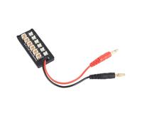 Ejoyous Parallel Charging Board ABS Lipo Balance Charging Board 12 Ports 6 UMX 6 JST PH 4mm Banana Plug 18AWG for RC Pilots Blade 130 X MCP XBL UMX Beast