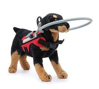 Ejoyous Pet Blind Halo, Anti-Collision, Reflective, Adjustable & Convenient Collar for Blind Dogs & Cats, Medium Size, Red