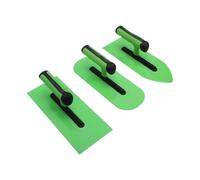 Ejoyous Plastic Trowel Kit, ABS TPR Finishing Trowel Set with Square Round Tipped End for Woodworking and Construction Maintenance