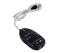 Ejoyous Professional Tool USB Guitar Cable, Link Audio Guitar Interface, for PC Recording Adapter Learning and Practicing