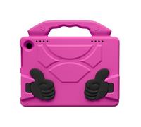 Ejoyous Protective Case EVA Shockproof Protective Cover with Rotating Handle 22.3 X 19.5 X 3.2 Cm for Fire HD8 HD8 Plus Kids Students Travel Learning (Rose Red)