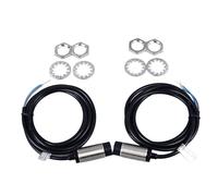 Ejoyous Proximity Switch 2 Wire Normally Open Proximity Sensor 8mm Inductive ABS Metal Quick Response 1.5m Cable for Industrial Automation Control Systems and Machinery