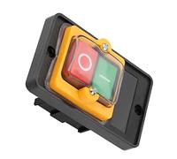 Ejoyous Push Button Switch, Self Locking Automatic Reset Switch, Heavy Duty Motor Control, 380V for Textile Machinery