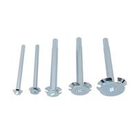 Ejoyous PVC Socket Saver High Speed Steel PVC Pipe Reamer Tool for Plumbing Repair, Removes Broken Pipe from Hub, Fits Power Drill, Saves Fitting Replacement for Plumbers and Home Use (5 Piece Set)