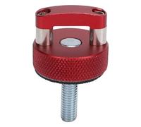 Ejoyous Quick Removal Thumb Screw, Steel Billet Aluminum, M8 1.25 Thread for Bronco 2dr 4dr, Easy Install, Built-in D Ring and High Strength Design (Red)