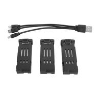 Ejoyous RC Drone Battery for E58 E68 JY109 998PRO, 3 Pieces 3.7V 1800mAh Lithium Battery Replacement RC Quadcopter Drone Lithium