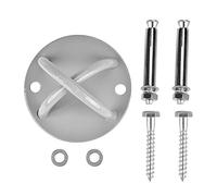 Ejoyous RHINOSPORT Ceiling Mount for Hanging Straps, Battle Ropes, Yoga Swings, Gymnastics Rings with Super Strong Stainless Steel Handle, Perfect for Gym Owners