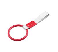 Ejoyous ROUND RING TRAIN BUS HANDLE STRAP CHARM Nylon Material Strong Grip Indoor Outdoor Use (Red)