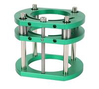 Ejoyous Router Table Base Aluminum Alloy Router Table Lift 4 Jaw Clamping 51mm Lift Manual Crank for 64 to 66mm Trim Routers Woodworking Hobbyists and Craftsmen