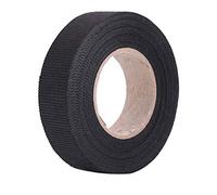 Ejoyous Self Adhesive Anti Squeak Tape, Multifunctional Fabric Car Automotive Anti Rattle Tape, Self-adhesive Wiring Harness Tape, Wiring Tape for Car, Motorcycle, Black (19mm * 15m)