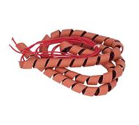 Ejoyous Spiral Silicone Heating Tape, 70W Heat Trace Cable, 39.4in Pipe Heating Wrap with Spiral Fit, 41.34in Lead Wire, for Freeze Protection on Metal and Plastic Hoses (Silica Gel 4)