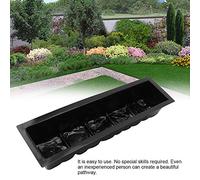 Ejoyous Sturdy Plastic Paving Stone Molds, Simple to Use, Ideal for Designer's Touch with Reusable Design for Garden Path Maker