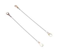Ejoyous Tailgate Cable Hook Tailgate Support Cable Replacement 2Pcs 270mm Stainless Steel Wire with Aftermarket Fit for Mule 3000 3010 3020 2001-2003