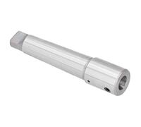 Ejoyous Taper Arbor Steel Morse Taper Arbor MTR8 19.05mm for Magnetic Drill Lathe Bench Drill External Cooling Adapter Stable Fit Quick Operation