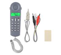 Ejoyous Telephone Line Tester Wired,Line Man Butt Test Connector Cable Tool (Blue)