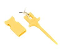 Ejoyous Test Hook, PA Mini Test Clip P5013 30V 5A Retractable Spring Hook for IC Testing and Mobile Phone Repair, Compact Design, Contact Protection, Easy Carry for Technicians (Yellow)