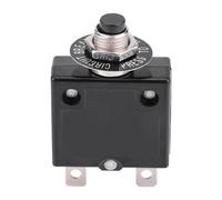 Ejoyous Thermal Switch Reset, Fuse Circuit Breaker Thermal Manual Resettable Thermal Switch Circuit Breaker Compact Thermal Protection Switch, for Auto Industry Marine Treadmill (10A)
