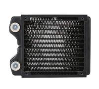 Ejoyous Threaded Copper Water Cooling Radiator Heat Sink 12 Pipe G1 4 Port Powder Coated 120mm 240mm 360mm for Computer Beauty Instrument Heat Exchange Use (120mm)