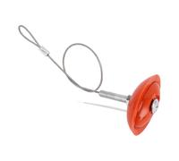 Ejoyous Tire Puncture Repair Kit, Plastic Tool for Quick Side Wall Slug Repairs, Suitable for ATVs and UTVs, Fixes Tears Up to 1.5 Inches (Orange)