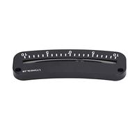 Ejoyous Tube Clinometer, ABS Mini Inclinometer with Clear Scale, Range 14F to 32F to 50F, Fixing Hole Design, for Horizontal Micro Angle Test in Workshop Equipment Setup