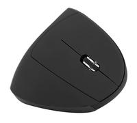 Ejoyous Vertical Gaming Mouse, Ergonomic 1600DPI Optical Mouse 2.4GHz Non Delay for PC Laptop, Comfortable Feel, High Control, Ease Wrist Pain with Long Battery Life (Black)