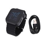 Ejoyous Vibrating Metronome Watch, Wearable Vibrating Wrist Watch with Rechargeable Battery and LCD Display, for Music Practice Tracker and Exercise Assistant, Guitar Piano Drum