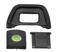 Ejoyous Viewfinder Protector, Plastic and Rubber Level Specially Designed Camera Eyecup for D7200 D750 D5100 D600 D300s D300 D90 D80 Camera