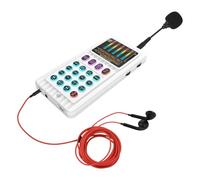 Ejoyous Voice Changer Device, Handheld Sound Effects Machine with 8 Voice Modes 6 Special Effects Dual Microphones Built in Noise Reduction, for Live Streaming Karaoke Phone Computer