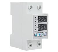 Ejoyous Voltage Current Protector, Model VA-40A ABS Can Automatically Reset Overvoltage Protector for Factory for Maintenance Worker for Electrician for Laboratory